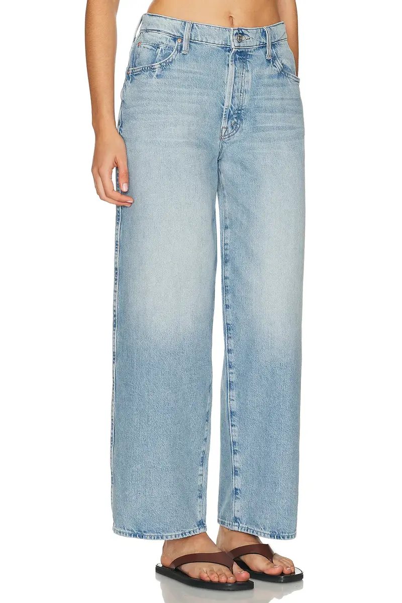 Mother The Delinquent Button Nerdy Jeans | Thumbnail 4 Mother The Delinquent Button Nerdy Jeans | Thumbnail 4