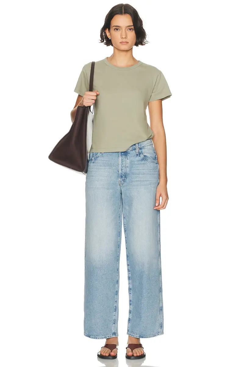 Mother The Delinquent Button Nerdy Jeans | Thumbnail 7 Mother The Delinquent Button Nerdy Jeans | Thumbnail 7