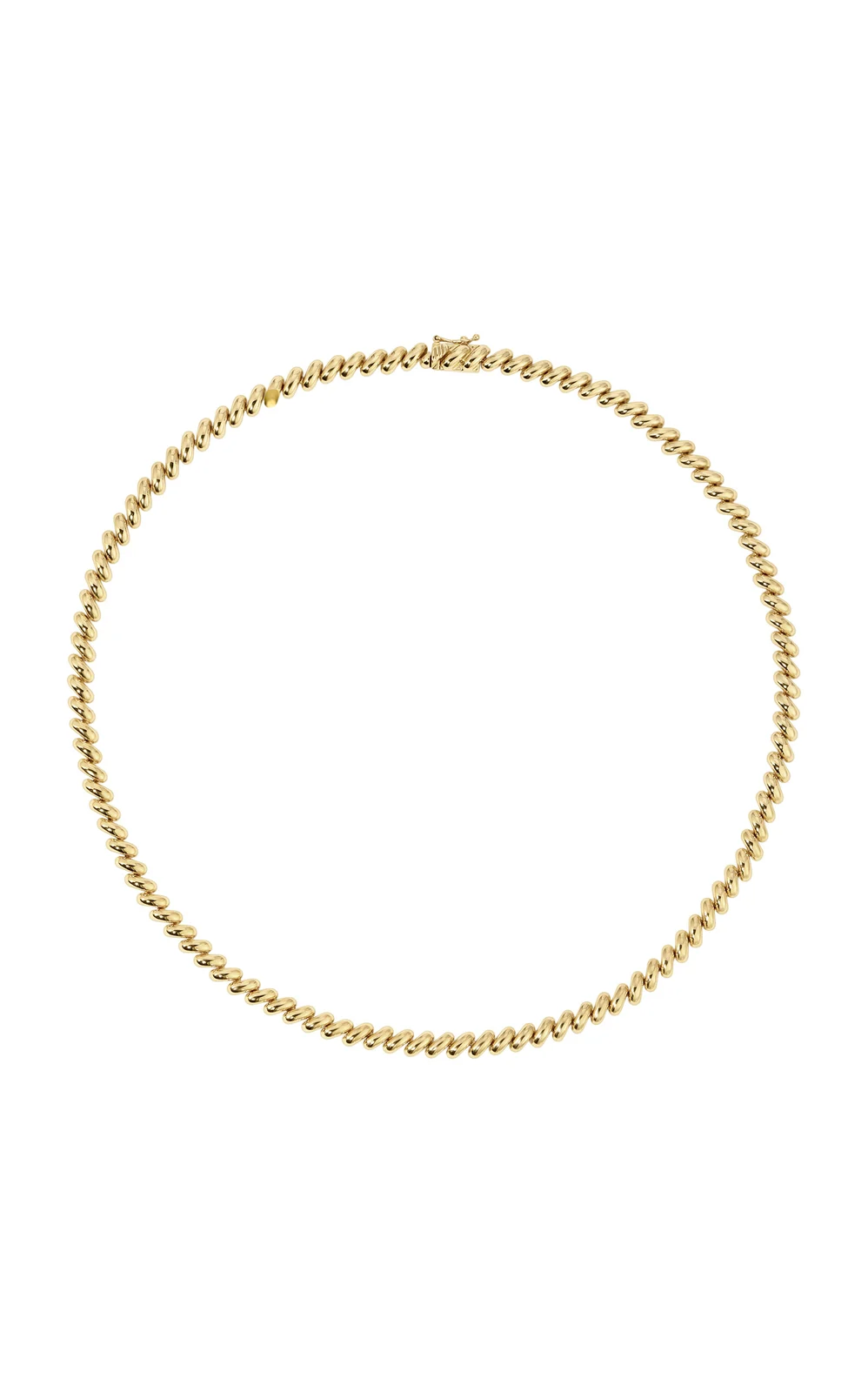 Anita Ko 18k Yellow Gold Gold Coil Choker