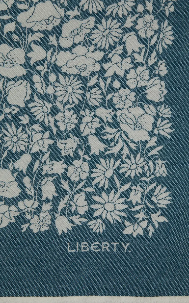 Liberty London Poppy Wool Throw | Thumbnail 2 Liberty London Poppy Wool Throw | Thumbnail 2