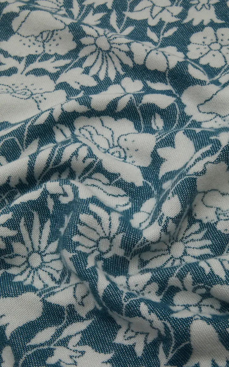 Liberty London Poppy Wool Throw | Thumbnail 4 Liberty London Poppy Wool Throw | Thumbnail 4