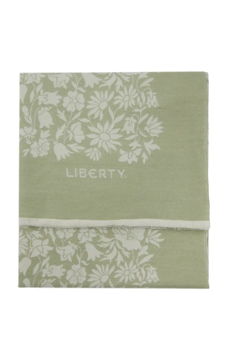 Liberty London Poppy Wool Throw | Thumbnail 3 Liberty London Poppy Wool Throw | Thumbnail 3