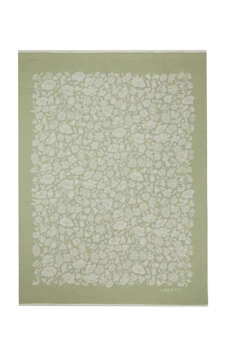 Liberty London Poppy Wool Throw | Thumbnail 5 Liberty London Poppy Wool Throw | Thumbnail 5