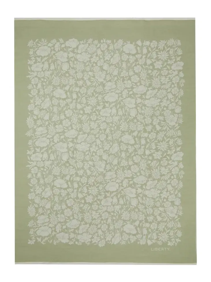 Liberty London Poppy Wool Throw
