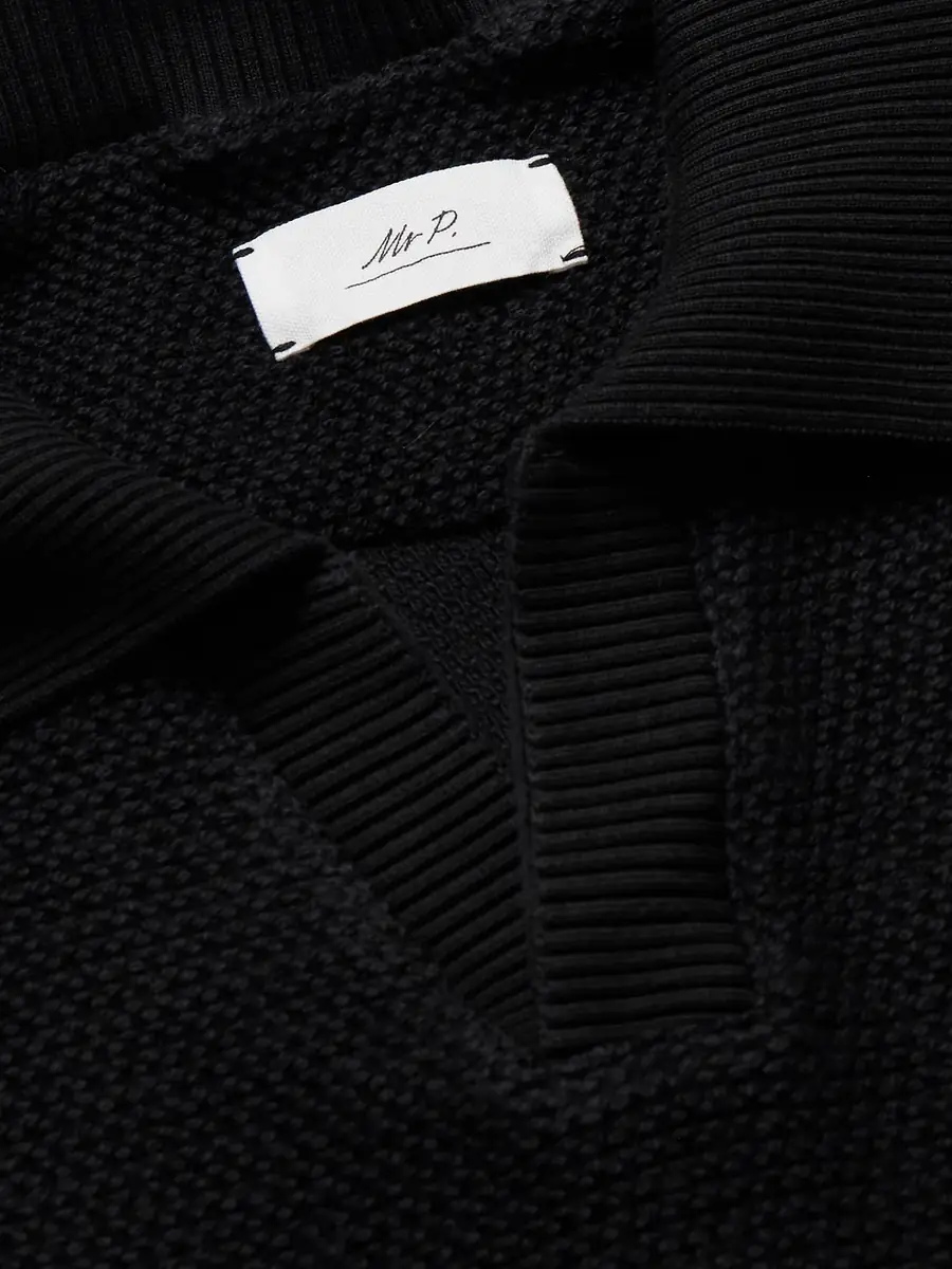 MR P. Honeycomb-Knit Cotton Polo Shirt - Men | Thumbnail 5 MR P. Honeycomb-Knit Cotton Polo Shirt - Men | Thumbnail 5