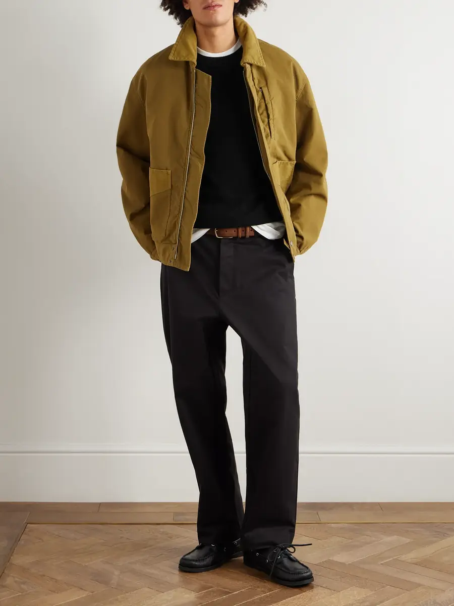Ghiaia Cashmere Straight-Leg Cotton Chinos - Men | Thumbnail 2 Ghiaia Cashmere Straight-Leg Cotton Chinos - Men | Thumbnail 2