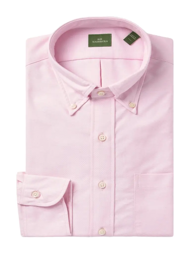 Sid Mashburn Button-Down Collar Cotton Oxford Shirt - Men | Image 1 Sid Mashburn Button-Down Collar Cotton Oxford Shirt - Men | Image 1