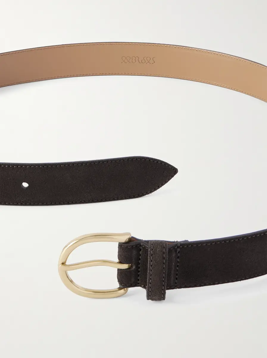 MORJAS 3cm Suede Belt - Men | Thumbnail 2 MORJAS 3cm Suede Belt - Men | Thumbnail 2