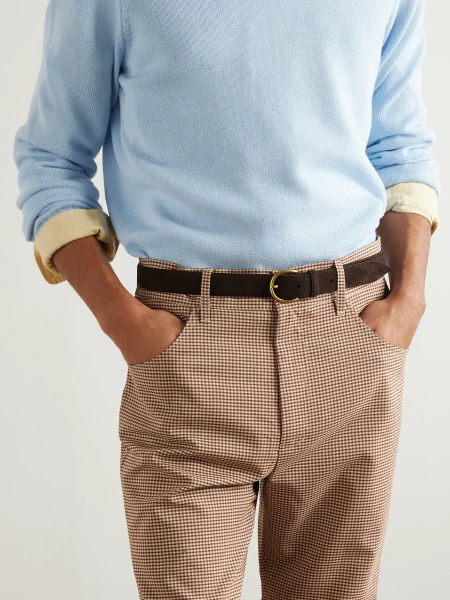 MORJAS 3cm Suede Belt - Men | Thumbnail 3 MORJAS 3cm Suede Belt - Men | Thumbnail 3