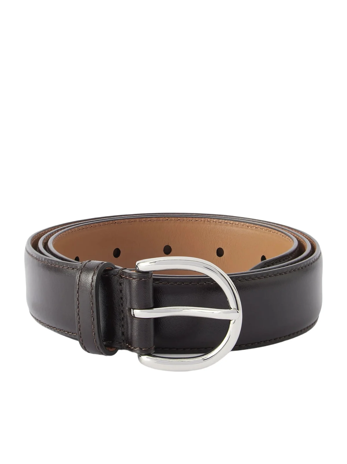 3cm Leather Belt - Men 3cm Leather Belt - Men