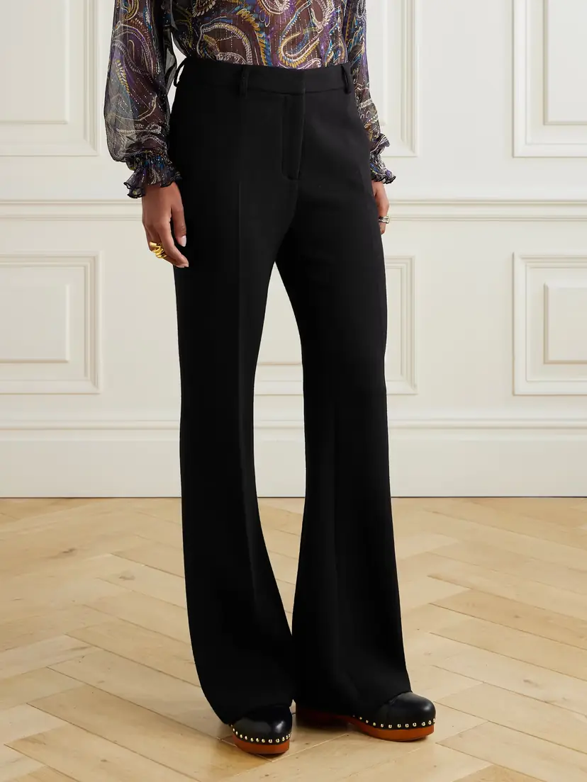 Etro Wool Flared Pants | Thumbnail 3 Etro Wool Flared Pants | Thumbnail 3