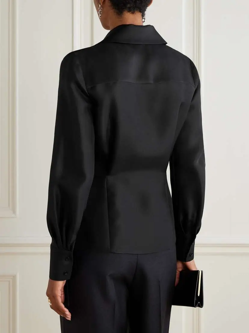 Carolina Herrera Silk Blouse | Thumbnail 3 Carolina Herrera Silk Blouse | Thumbnail 3