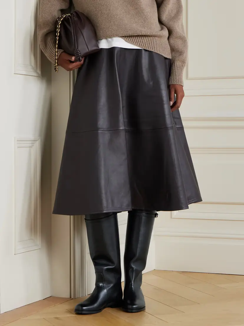 Staud Harlow Leather Knee Boots | Thumbnail 2 Staud Harlow Leather Knee Boots | Thumbnail 2