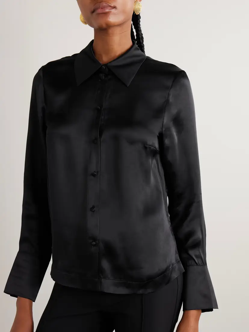 Rixo Havan Silk Shirt | Thumbnail 3