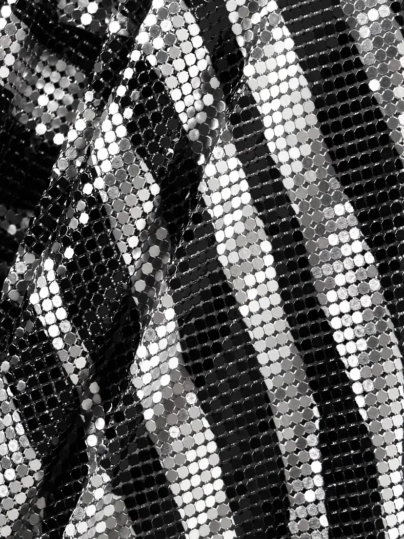 Rabanne Zebra-print Chainmail Midi Dress | Thumbnail 5 Rabanne Zebra-print Chainmail Midi Dress | Thumbnail 5