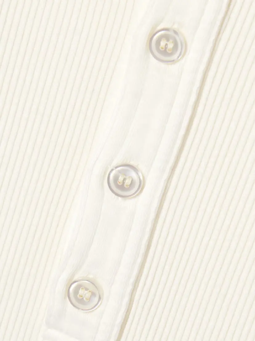 Citizens of Humanity Ribbed Jersey Polo Shirt | Thumbnail 5 Citizens of Humanity Ribbed Jersey Polo Shirt | Thumbnail 5
