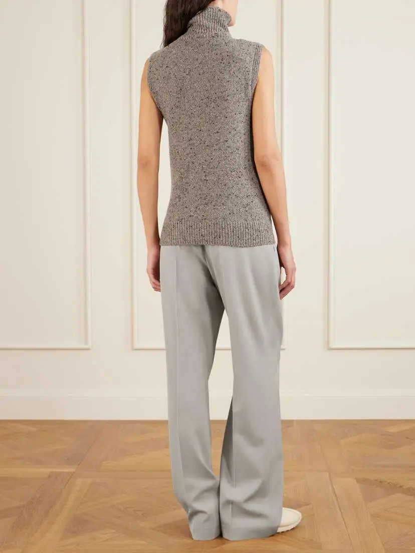 The Row Merilas Cashmere Turtleneck Tank | Thumbnail 4