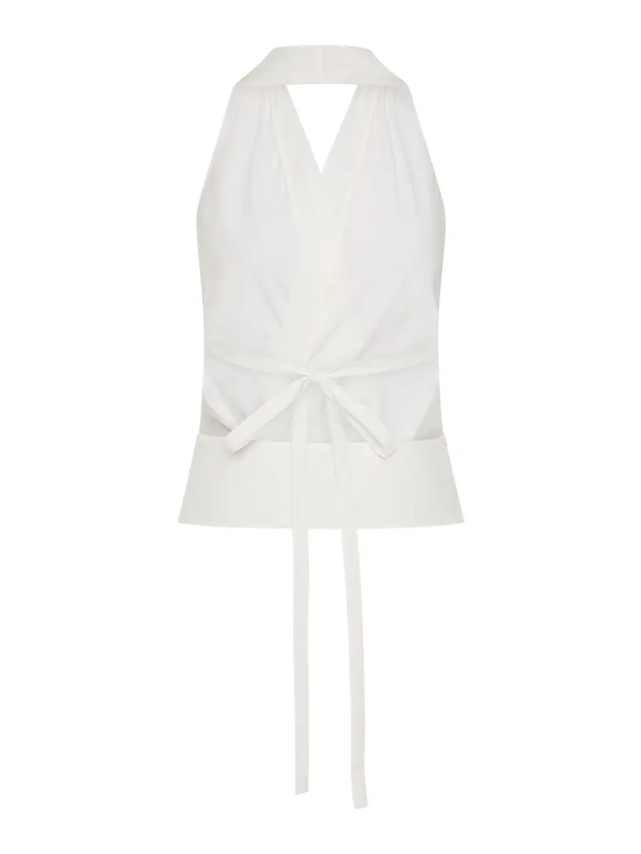 St. Agni Halter Wrap Top | Thumbnail 2 St. Agni Halter Wrap Top | Thumbnail 2