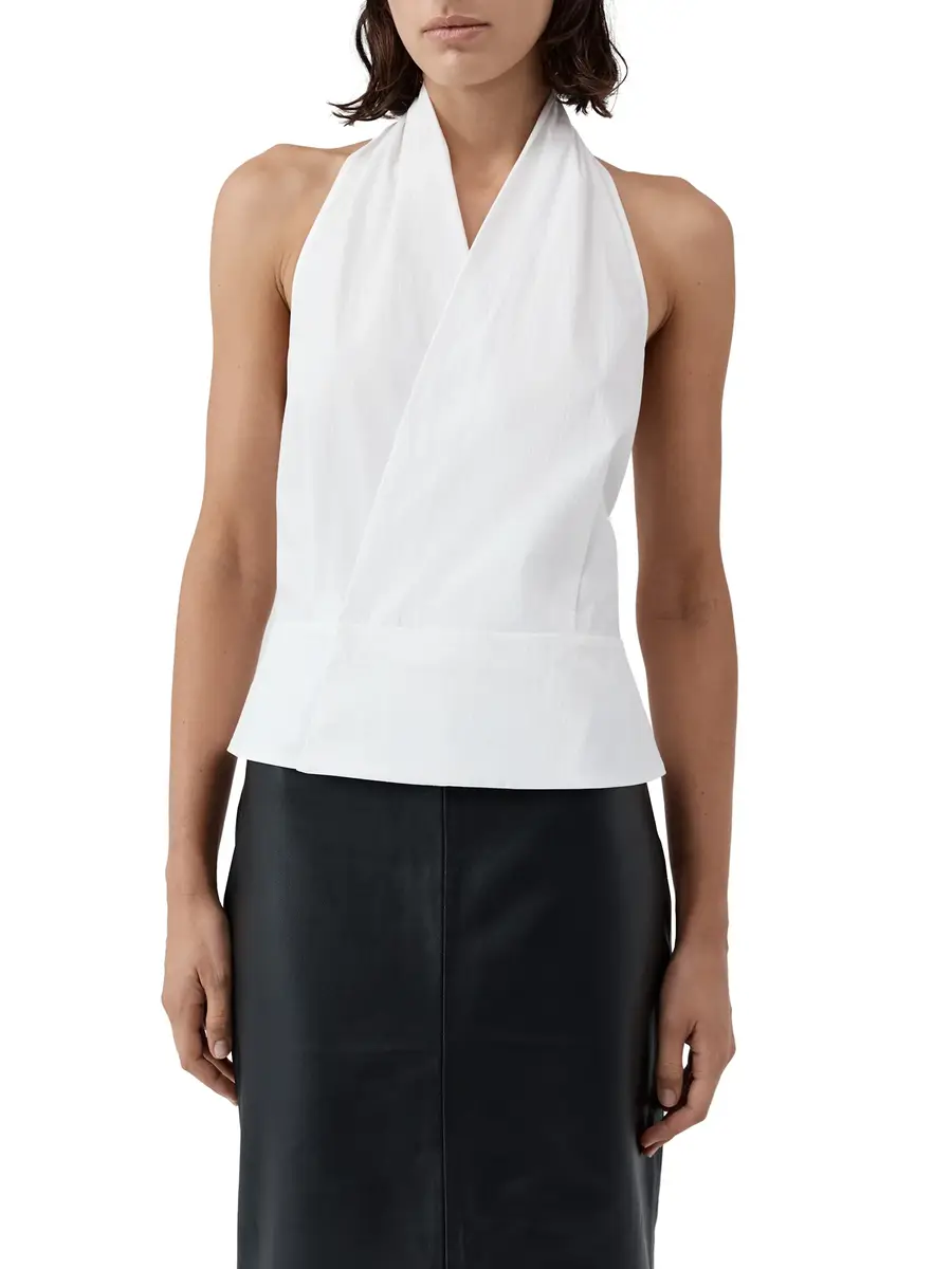 St. Agni Halter Wrap Top | Thumbnail 4 St. Agni Halter Wrap Top | Thumbnail 4