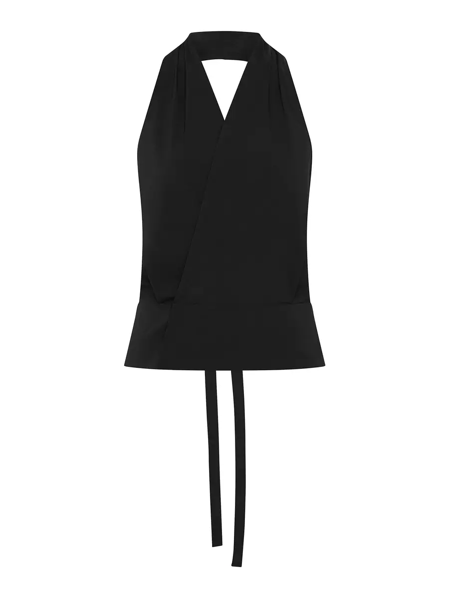 St. Agni Halter Wrap Top | Image 1 St. Agni Halter Wrap Top | Image 1