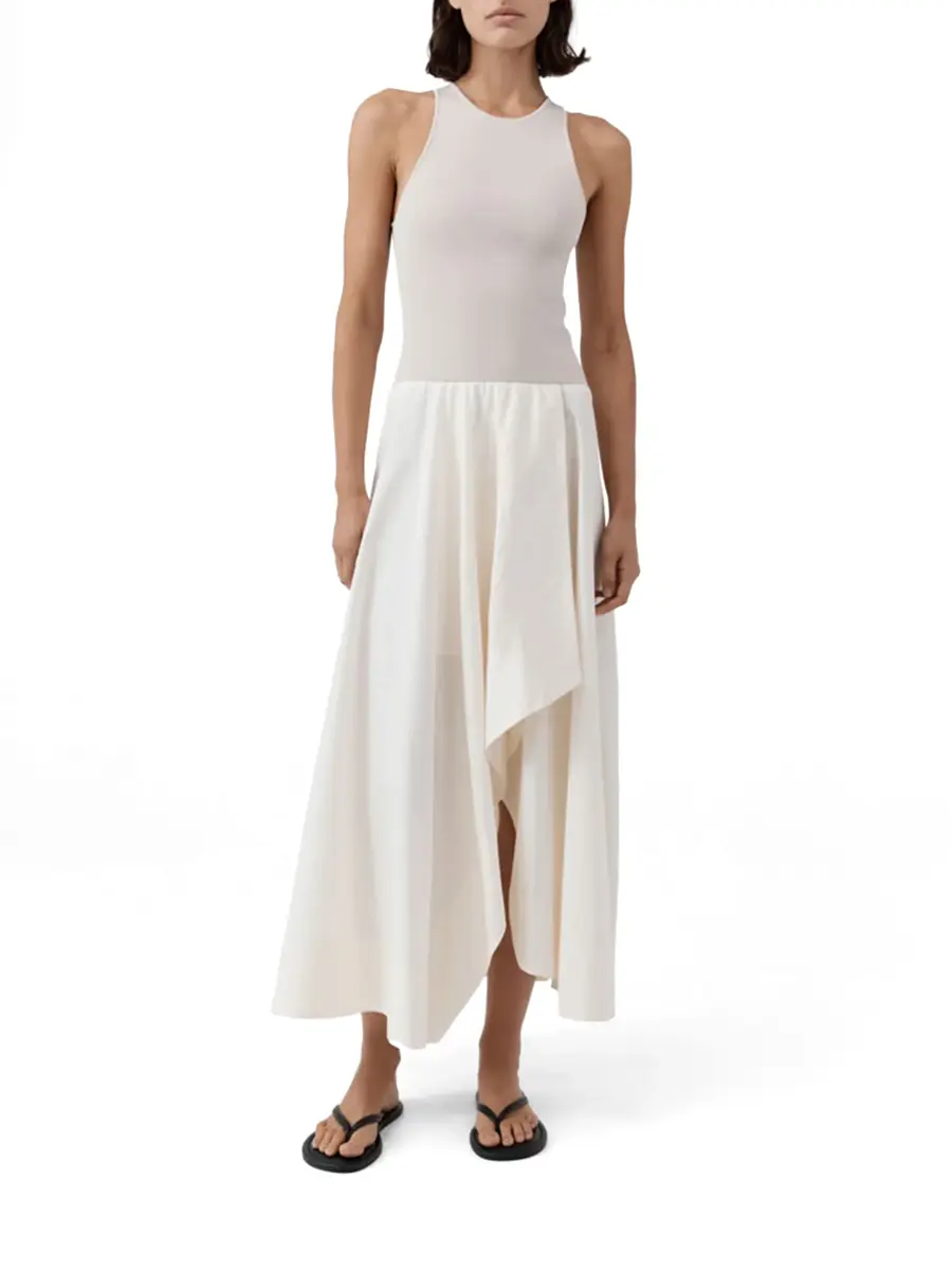 St. Agni Knit Bodice Asymmetric Dress | Thumbnail 3 St. Agni Knit Bodice Asymmetric Dress | Thumbnail 3
