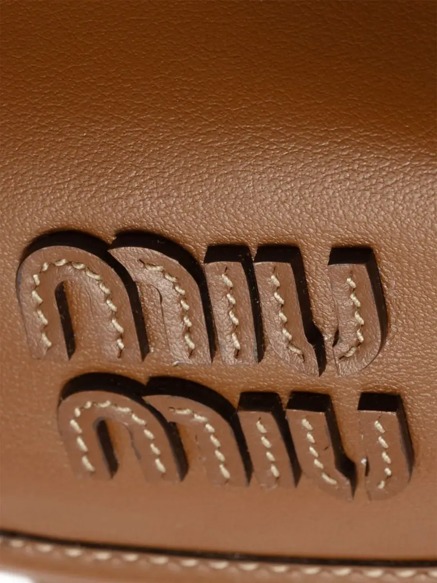 Miu Miu Leather Backpack | Thumbnail 5 Miu Miu Leather Backpack | Thumbnail 5