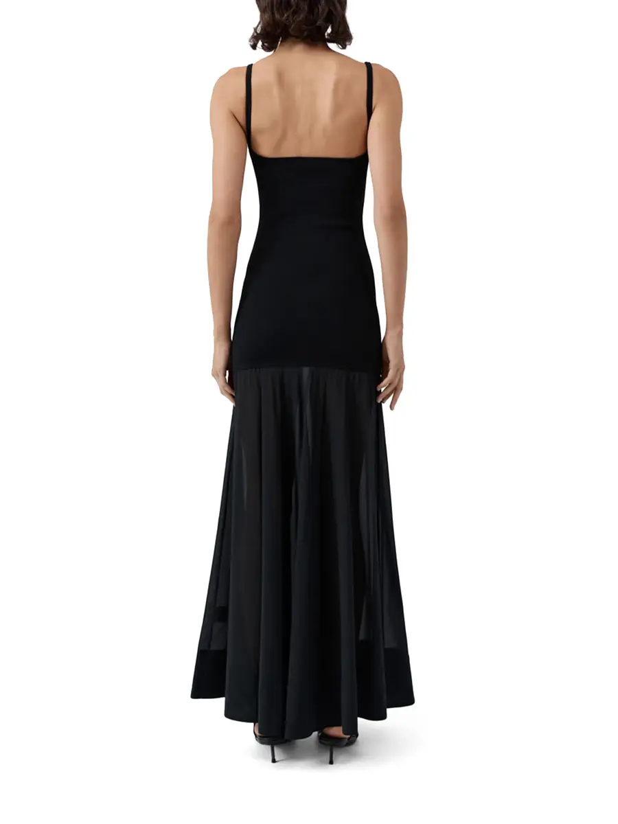 St. Agni Sheer Silk Circle Hem Dress | Thumbnail 5 St. Agni Sheer Silk Circle Hem Dress | Thumbnail 5