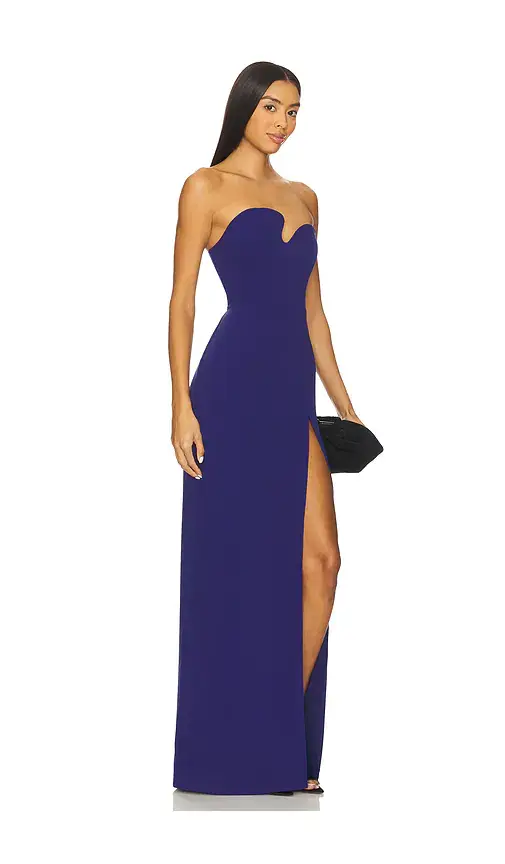 Amanda Uprichard x REVOLVE Strapless Puzzle Gown | Thumbnail 2