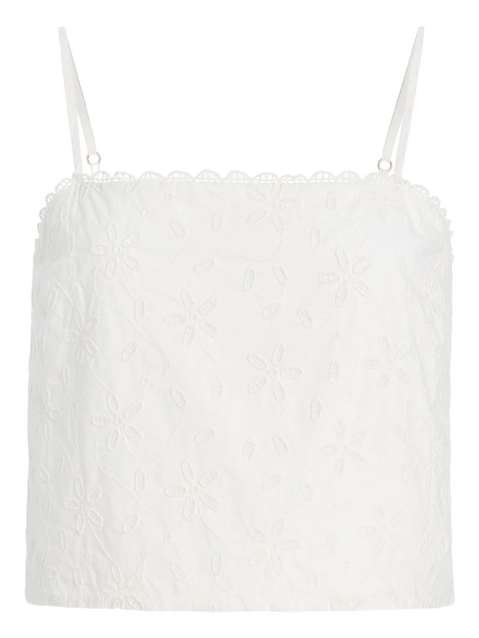 Posse Salma Eyelet Cotton Top