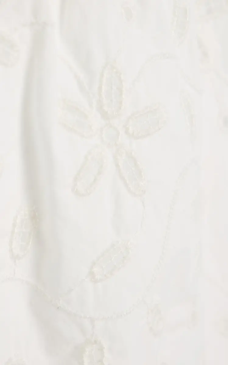 Posse Salma Eyelet Cotton Mini Skirt | Thumbnail 5