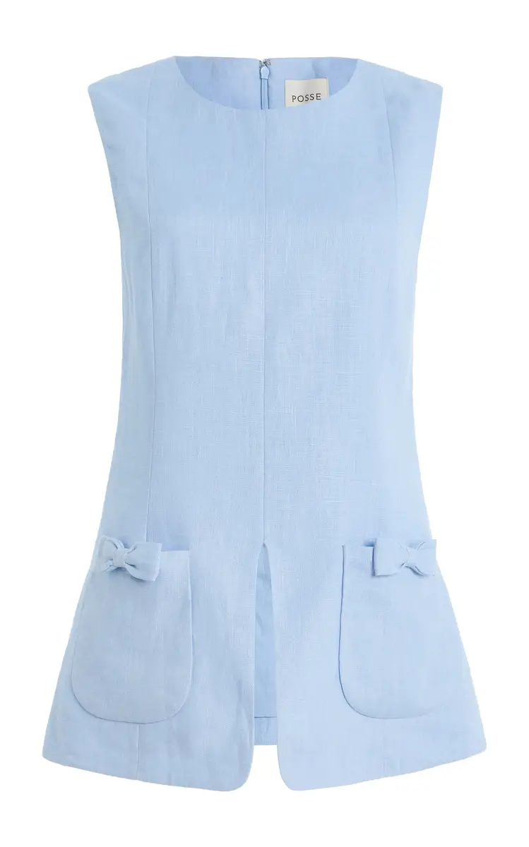 Posse Harper Linen Top | Image 1 Posse Harper Linen Top | Image 1