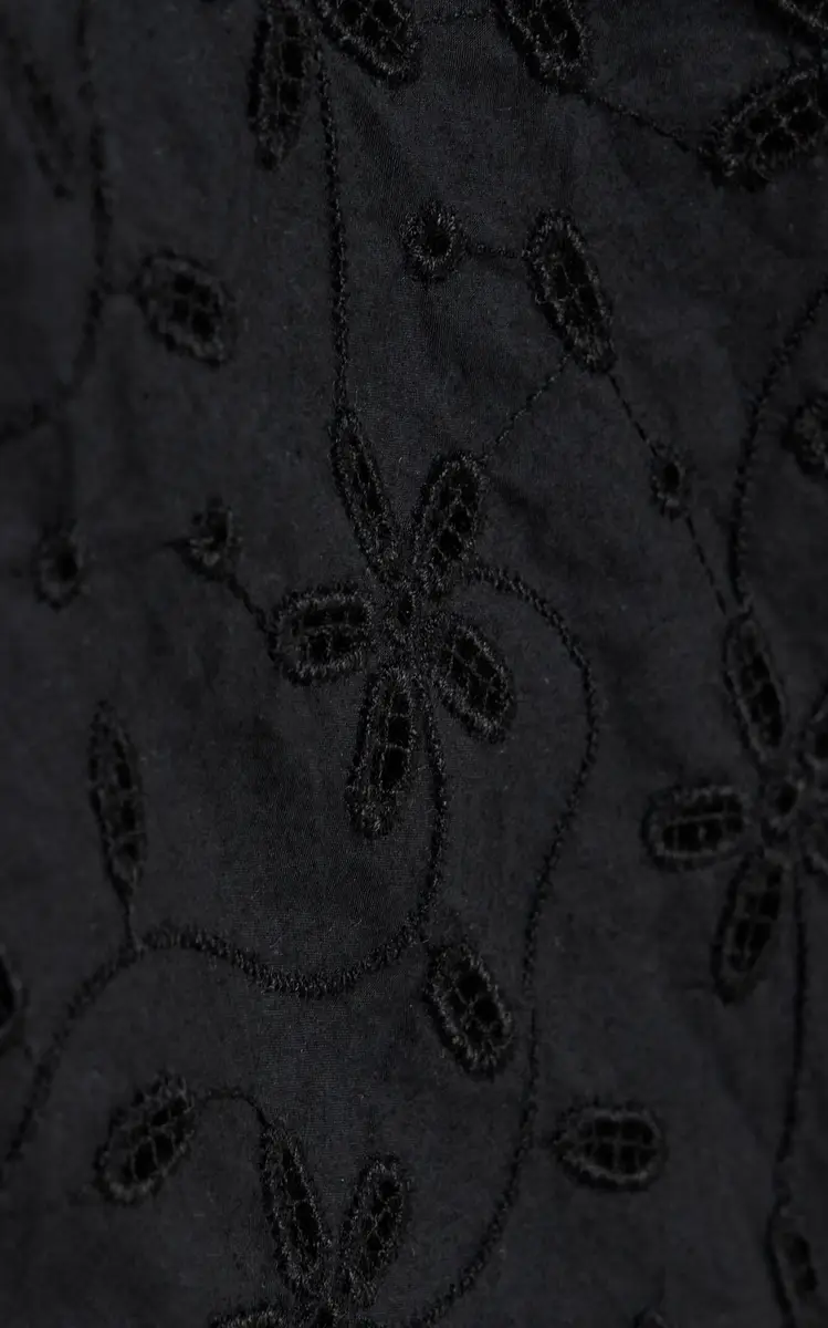 Posse Salma Eyelet Cotton Maxi Skirt | Thumbnail 5
