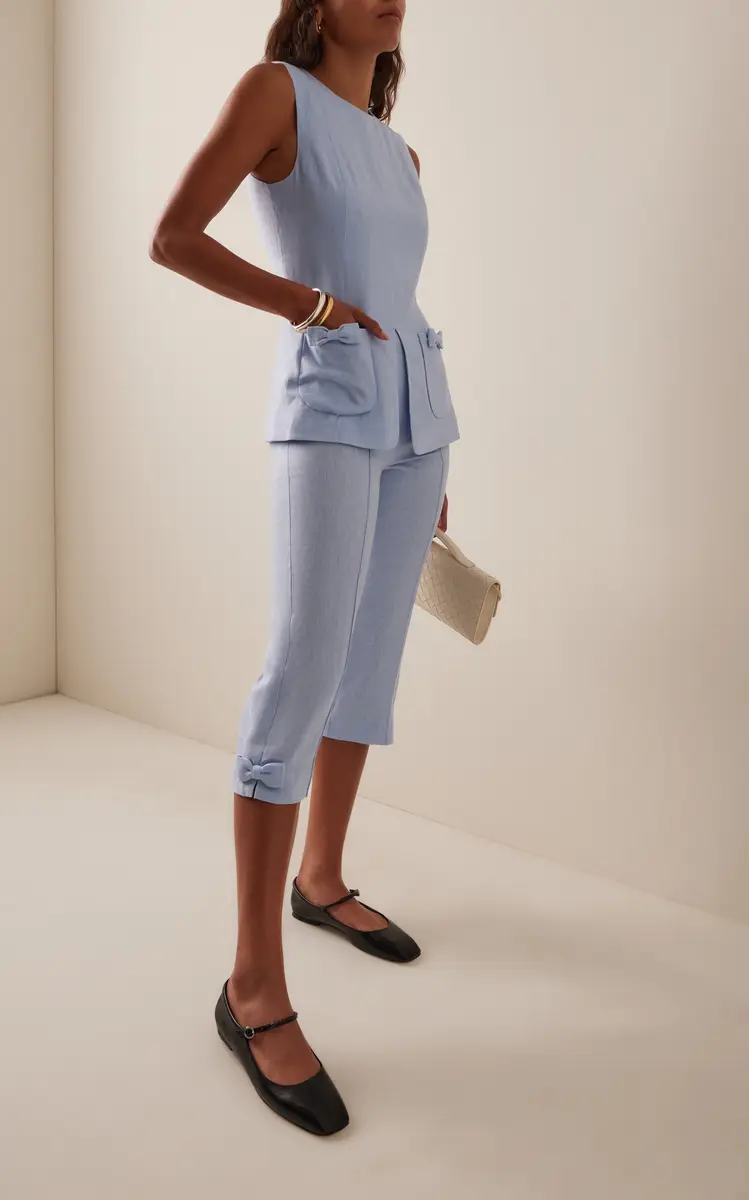 Posse Harper Linen Capri Pants | Thumbnail 2