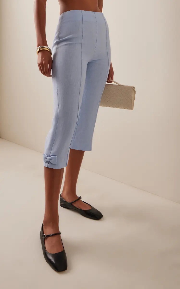 Posse Harper Linen Capri Pants | Thumbnail 3