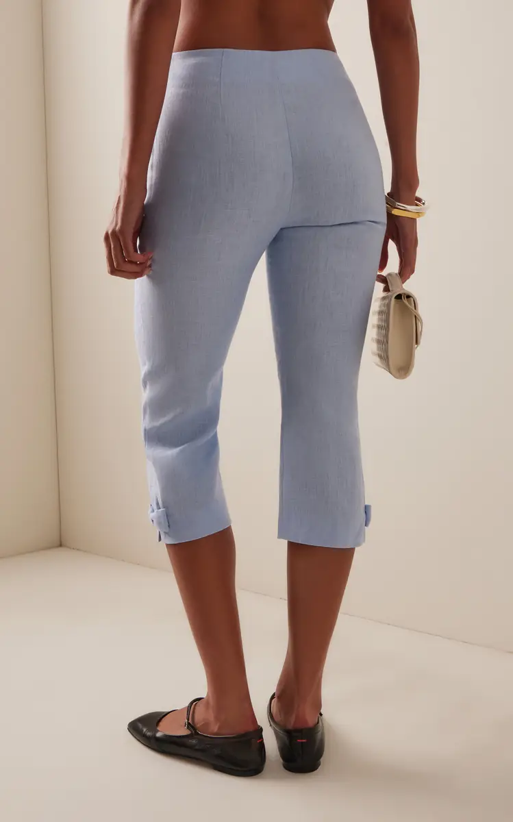 Posse Harper Linen Capri Pants | Thumbnail 4