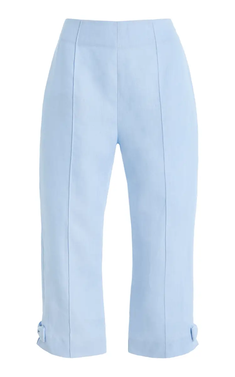 Posse Harper Linen Capri Pants | Image 1 Posse Harper Linen Capri Pants | Image 1