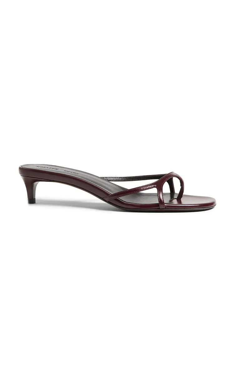 Mila Leather Heeled Sandal Mila Leather Heeled Sandal