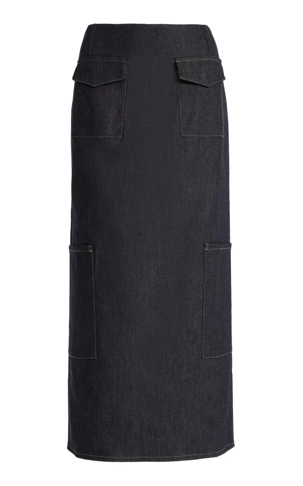 ALFIE Exclusive Valletta Denim Maxi Skirt