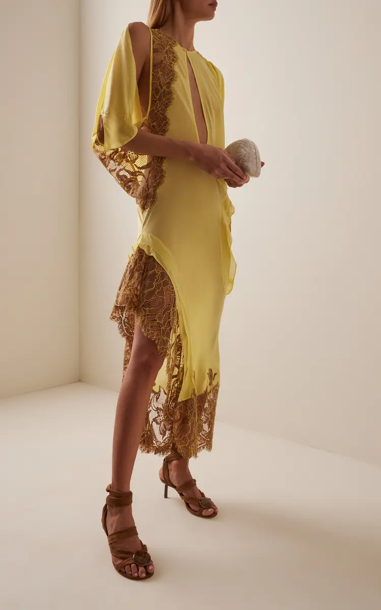 Christopher Esber Aluna Concave Silk Maxi Dress | Thumbnail 2 Christopher Esber Aluna Concave Silk Maxi Dress | Thumbnail 2
