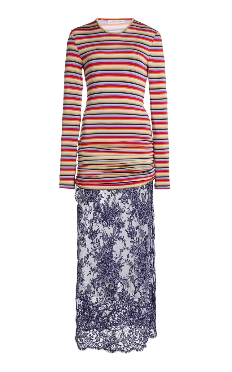Christopher Esber Calypso Iris Hybrid Maxi Dress | Thumbnail 8 Christopher Esber Calypso Iris Hybrid Maxi Dress | Thumbnail 8