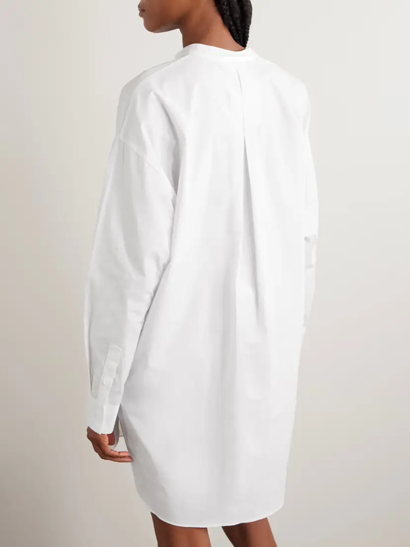 Matteau Oversized Organic Cotton-poplin Mini Shirt Dress | Thumbnail 3 Matteau Oversized Organic Cotton-poplin Mini Shirt Dress | Thumbnail 3