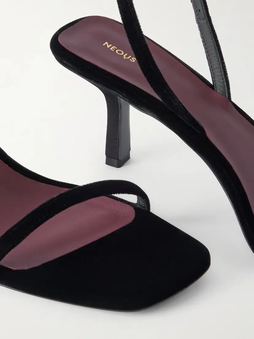 NEOUS Noqui Velvet Sandals | Thumbnail 4