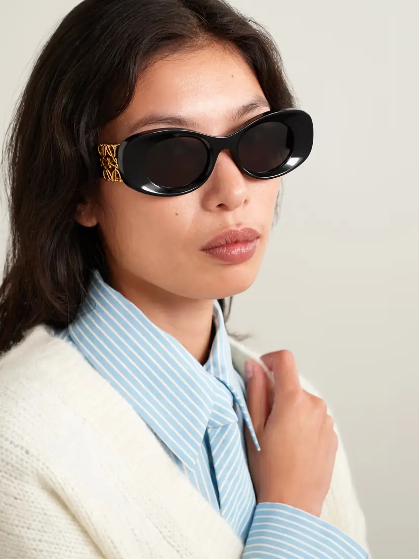 Loewe Anagram Oversized Cat-eye Acetate Sunglasses | Thumbnail 6