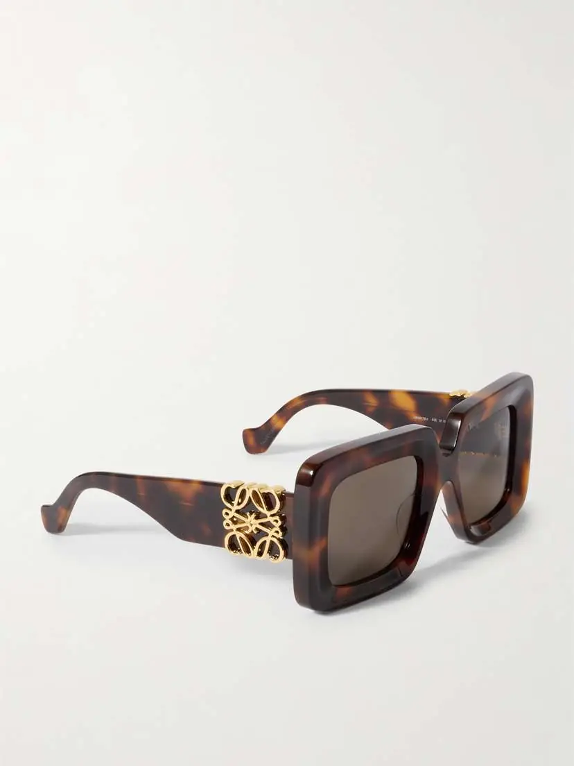 Loewe Anagram Oversized Square-frame Tortoiseshell Acetate Sunglasses | Thumbnail 3 Loewe Anagram Oversized Square-frame Tortoiseshell Acetate Sunglasses | Thumbnail 3