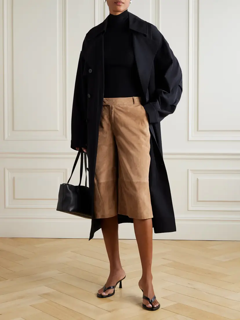 ARMA Jina Paneled Suede Shorts | Thumbnail 2 ARMA Jina Paneled Suede Shorts | Thumbnail 2