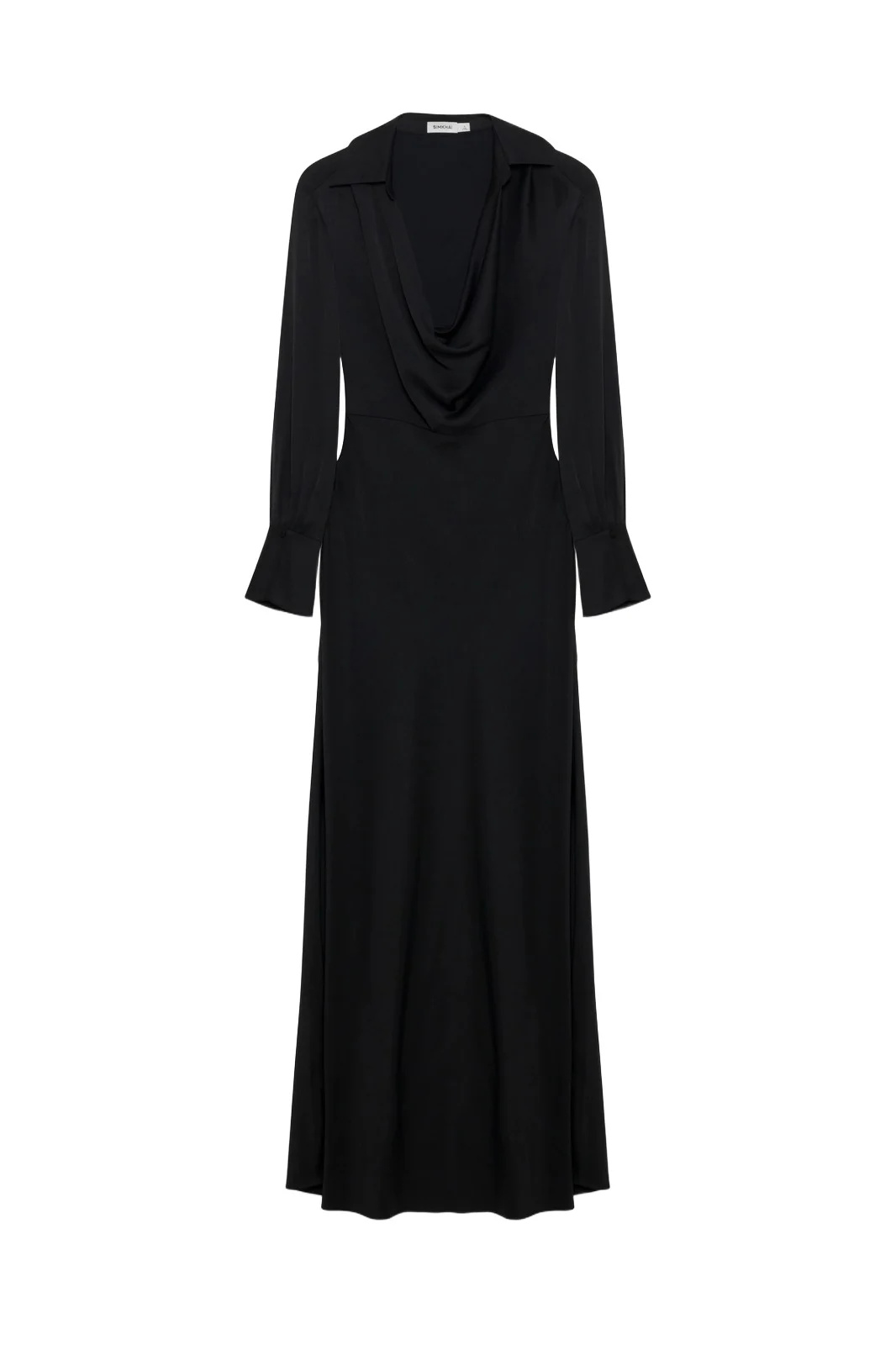 Adelle Draped Satin Gown Adelle Draped Satin Gown