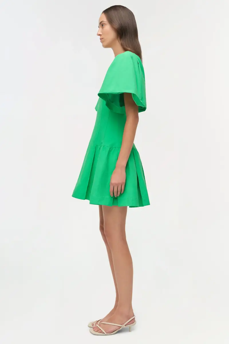 Simkhai Hattie Cotton Faille Mini Dress | Thumbnail 4 Simkhai Hattie Cotton Faille Mini Dress | Thumbnail 4