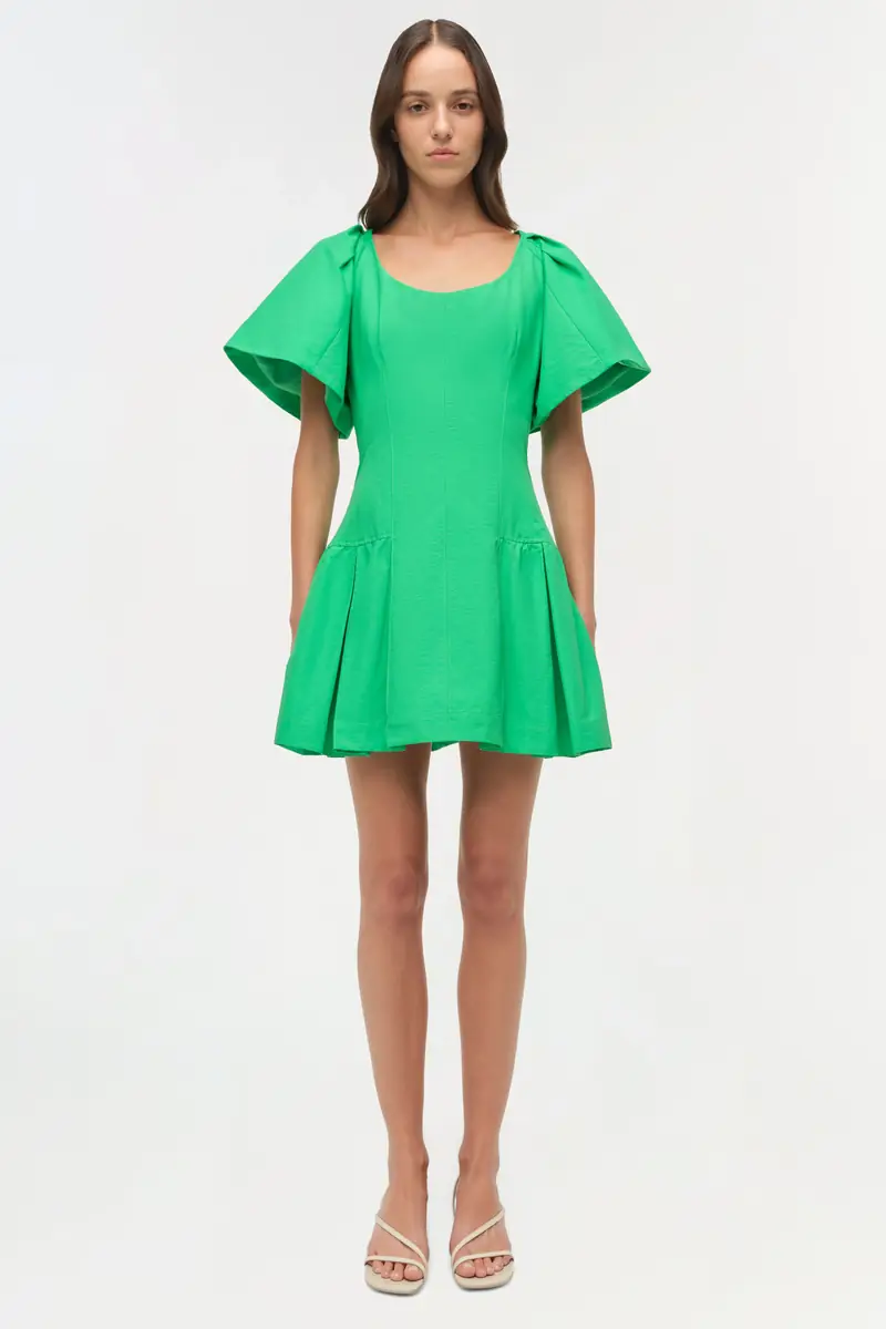 Simkhai Hattie Cotton Faille Mini Dress | Thumbnail 6 Simkhai Hattie Cotton Faille Mini Dress | Thumbnail 6