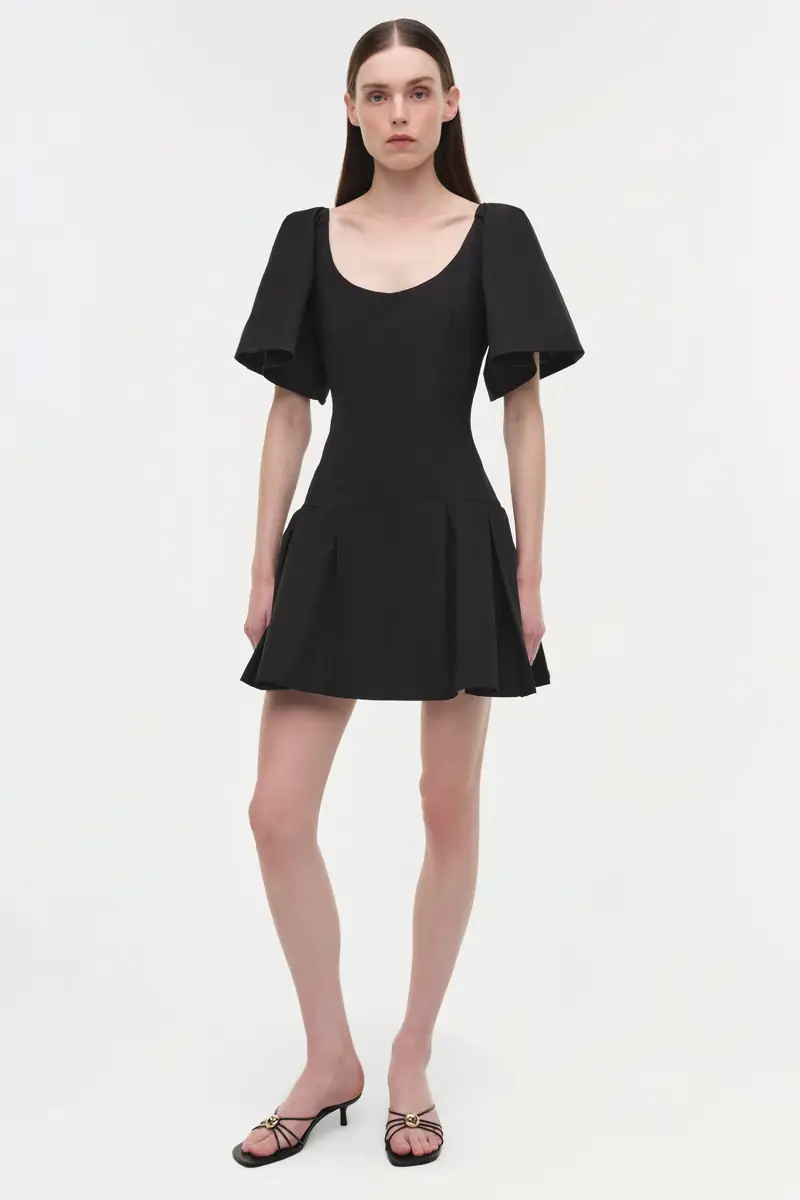 Simkhai Hattie Cotton Faille Mini Dress | Thumbnail 2 Simkhai Hattie Cotton Faille Mini Dress | Thumbnail 2