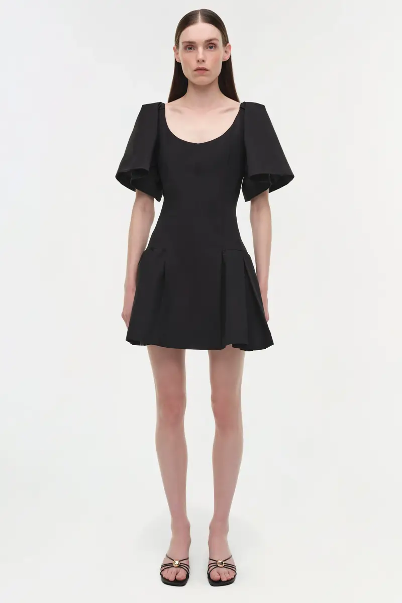 Simkhai Hattie Cotton Faille Mini Dress | Thumbnail 6 Simkhai Hattie Cotton Faille Mini Dress | Thumbnail 6
